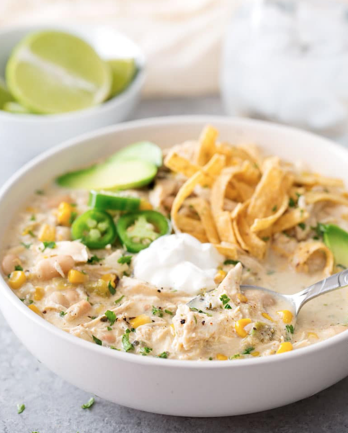 White chicken sale chili crock pot